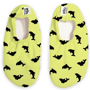 Whale Baby Water Shoes, Toddler Swimming Shoes, Non Slip Aqua Sports Shoes, Pool, Beach Slippers for Boys and Girls Summer Gift