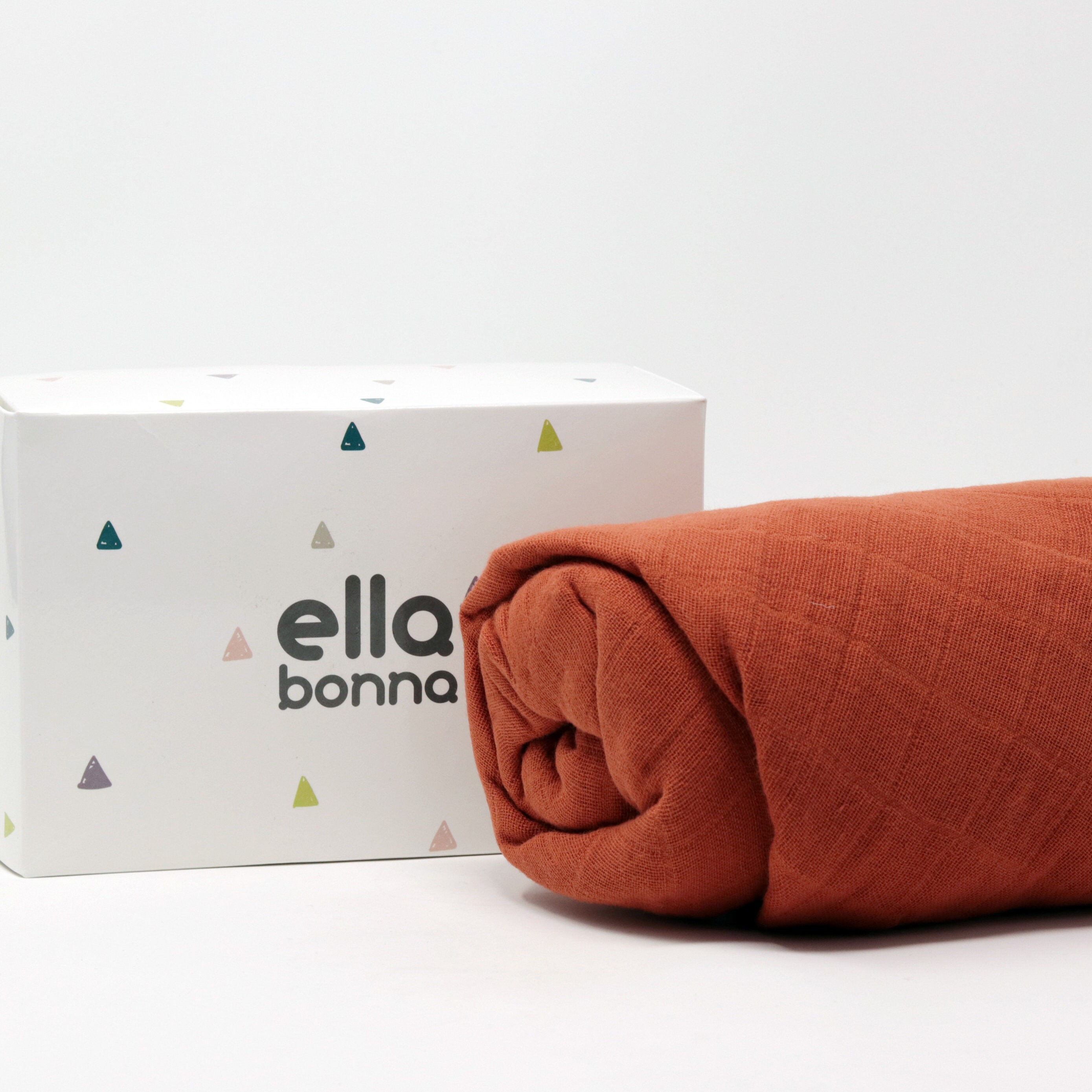 Ella Bonna - Fitted Crib Sheet, Muslin Fitted Cot sheets Solid Color …