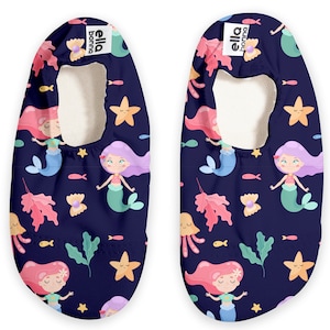 Ocean Life Baby Water Shoes, Toddler Swimming Shoes, Non Slip Aqua Sports Shoes, Pool, Beach Slippers for Boys and Girls Summer Gift