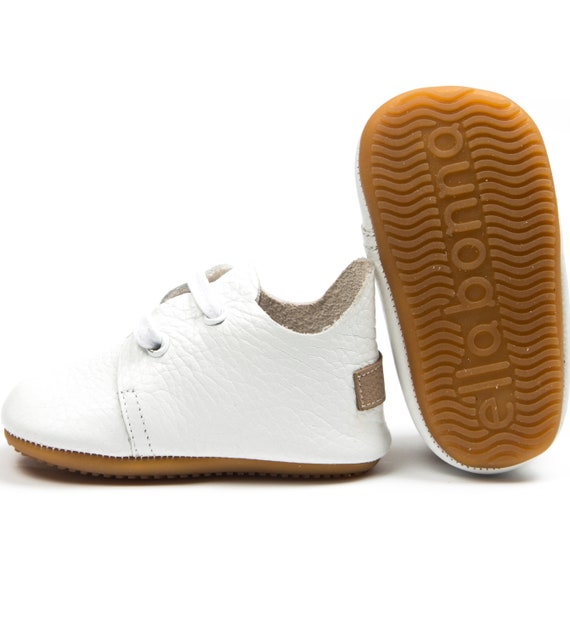 White Baby Boy Shoes White Color baby boy shoes Walker Baby Etsy