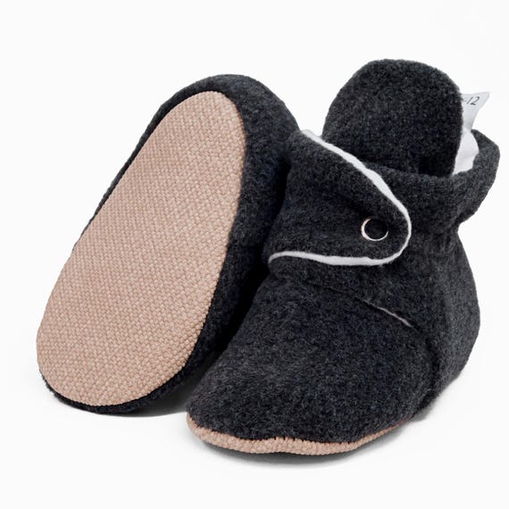 Fleece Baby Booties Stay on Organic Baby Boots Non Slip Baby Slippers Newborn Shoes Winter Baby Girl Baby Boy Shower Gift 1 Year Old Etsy
