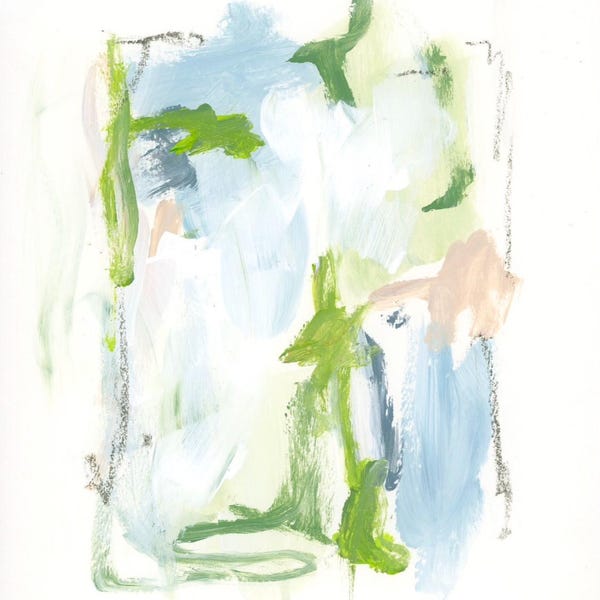 Abstract Art Prints | Art Prints | Blue and Green Abstract Art Prints | Watercolor Abstract Prints | Prints | Fine Art Prints