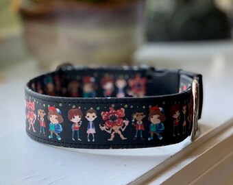 stranger things dog collar