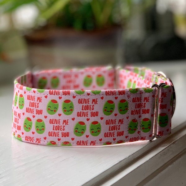 Olives Dog Collar Etsy