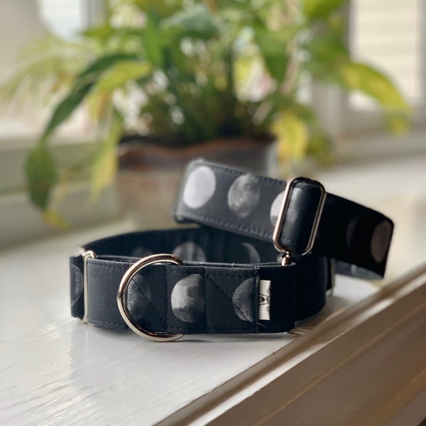 Dog Collar Moon Etsy