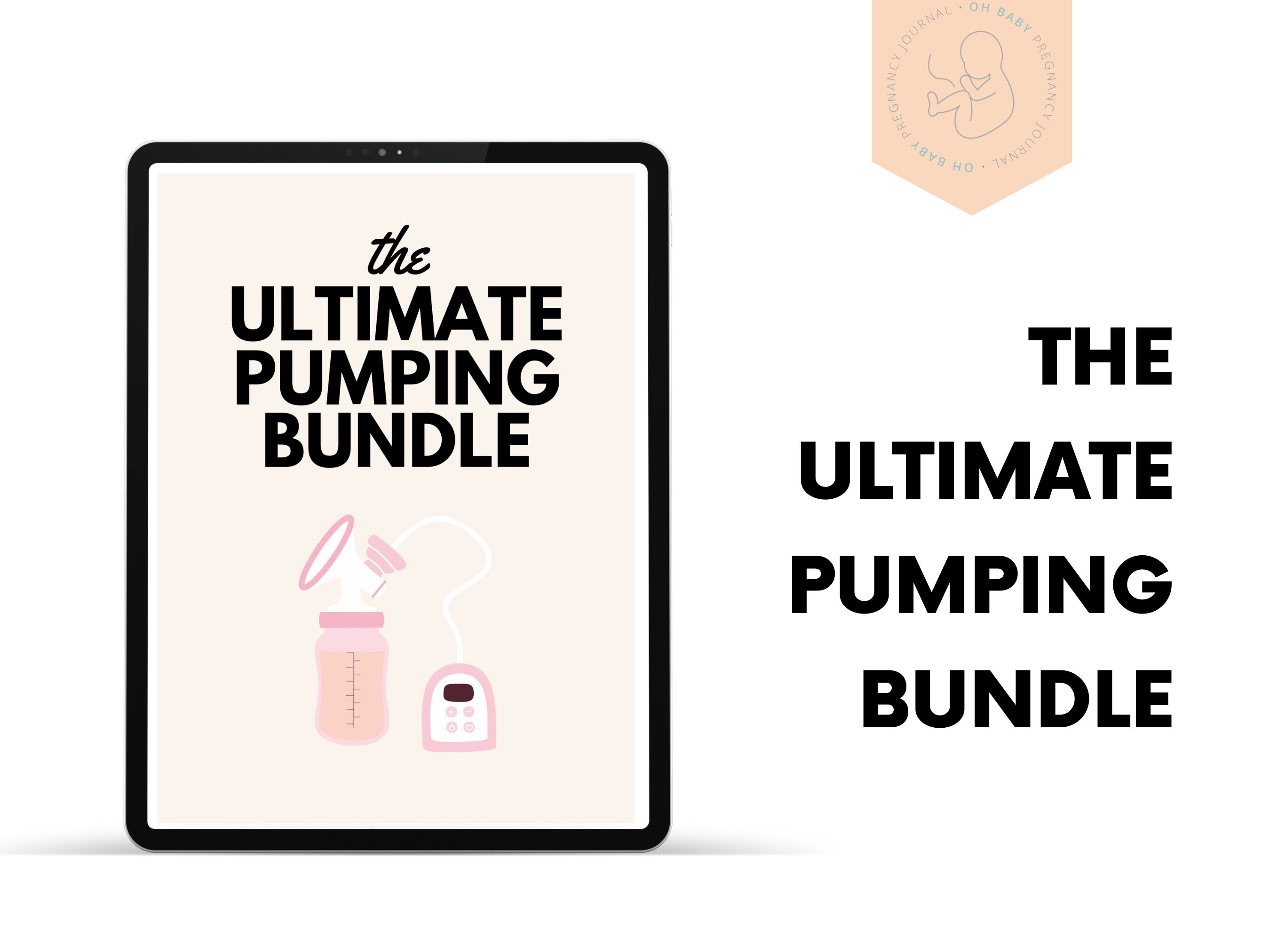 The Ultimate Pumping Bundle | Instant Digital Download | Exclusive Pumping Log and Printables