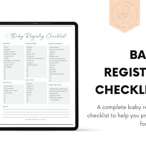 Baby Registry Checklist