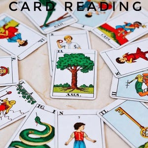 Oracle reading - lenormand card reading - divination - psychic medium