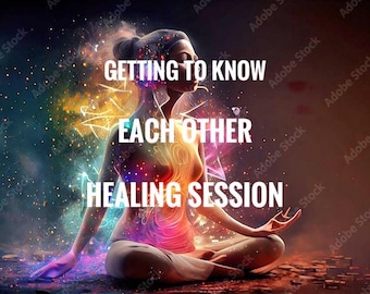 Getting to know each other healing session - healing test session trail session if you aren’t sure session - try out session angelic healing