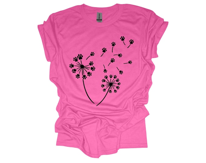 Featured listing image: Paws Dandelion T-Shirt
