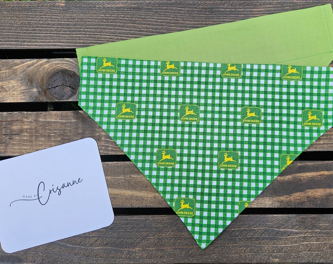 Featured listing image: John Deere Pet Bandana