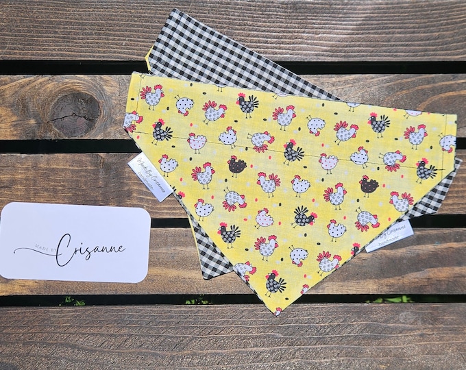 Featured listing image: Chickens Pet Bandana