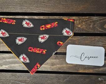 KC Chiefs Pet Bandana