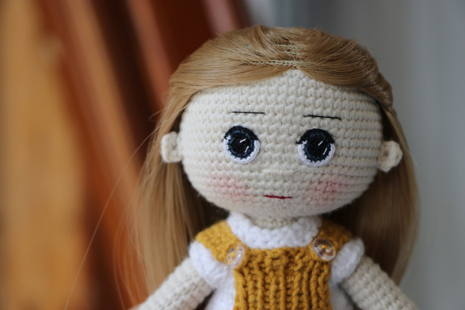 Pattern crochet eyes for doll amigurumi embroidery face | Etsy