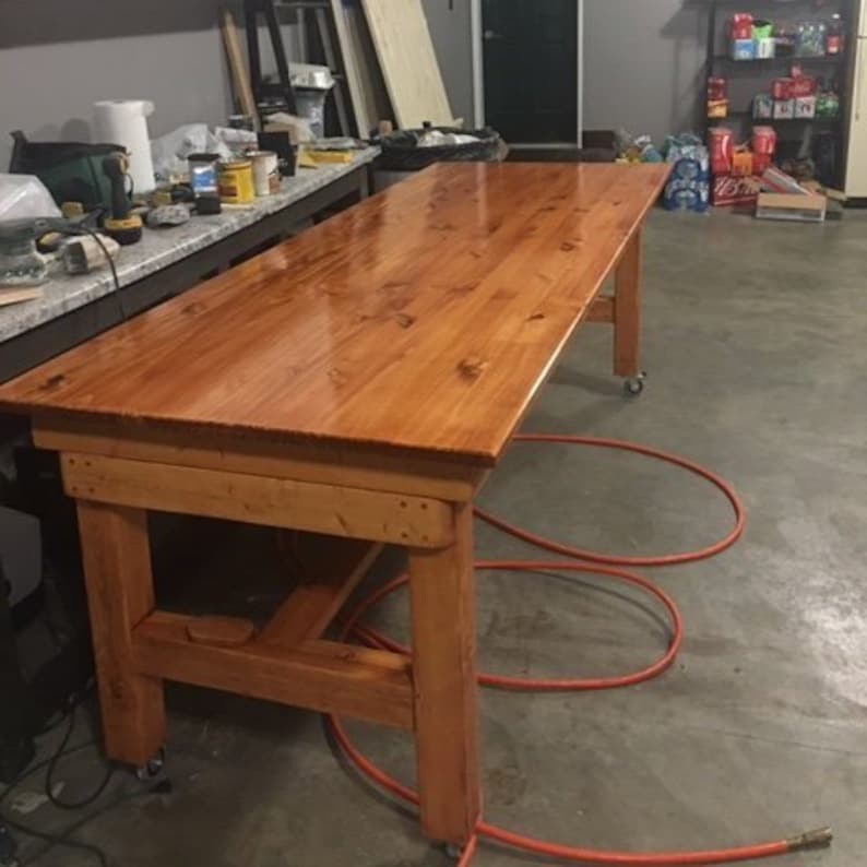 Folding Work Bench Plans Etsy Australia