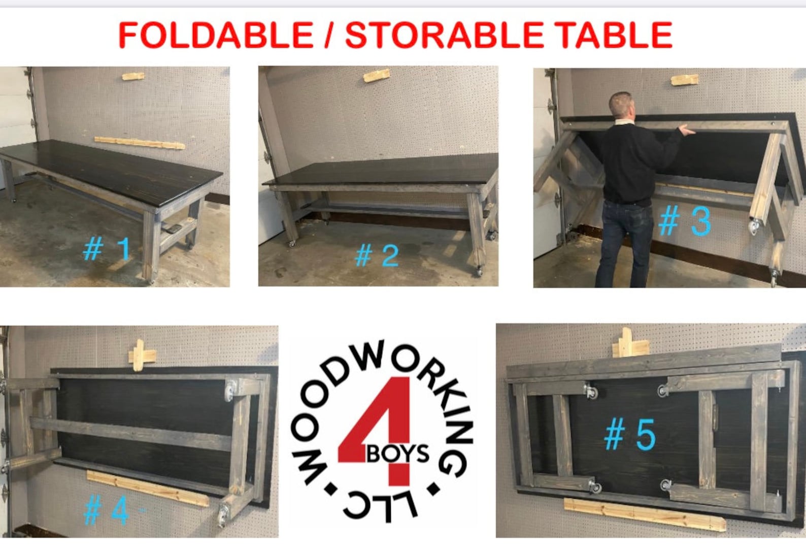 Folding Work Bench Plans Etsy