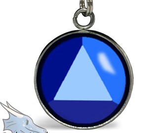 Steven Universe Inspired "Sapphire" Pendant