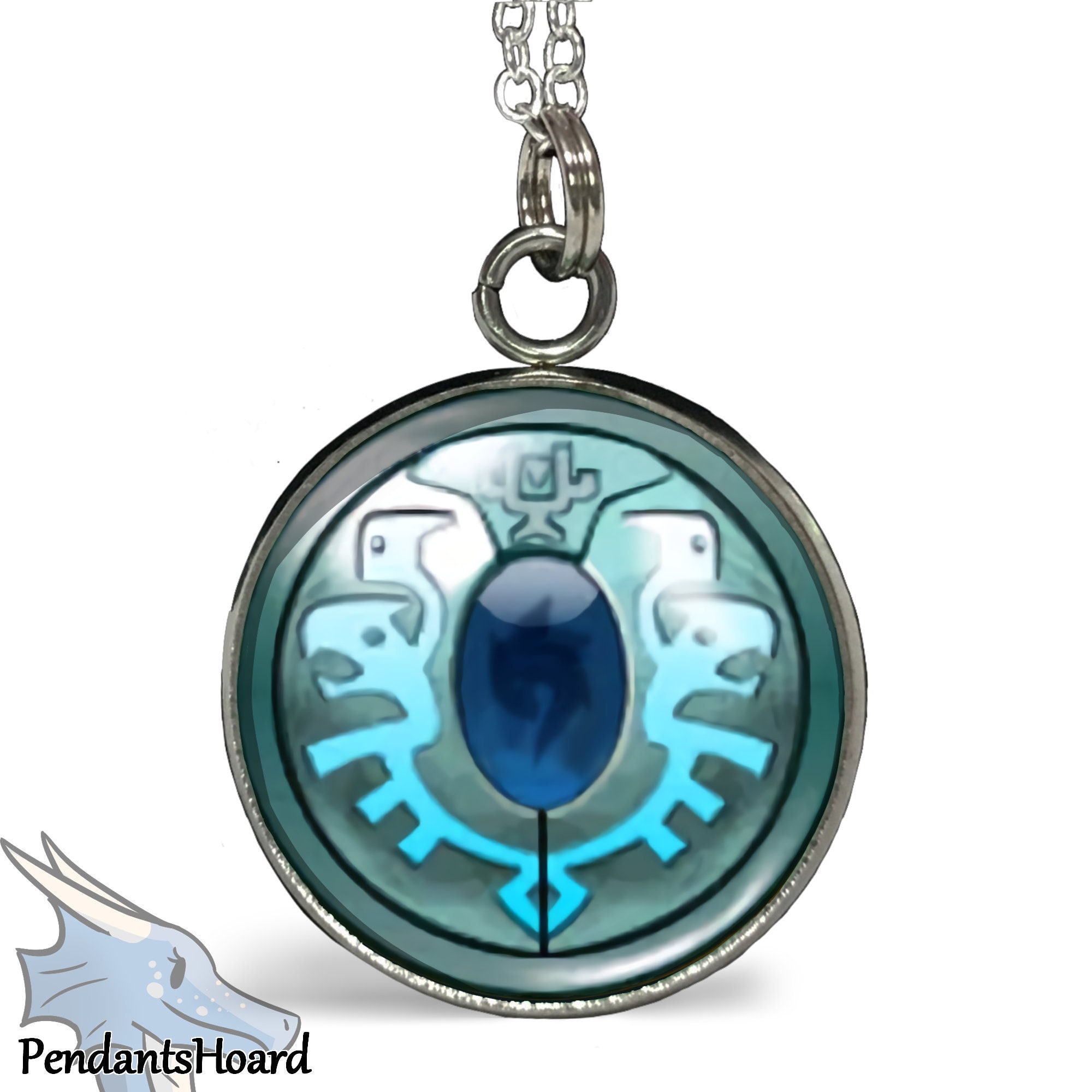 Monster Hunter Stories Kinship Stone Inspired Pendant Etsy