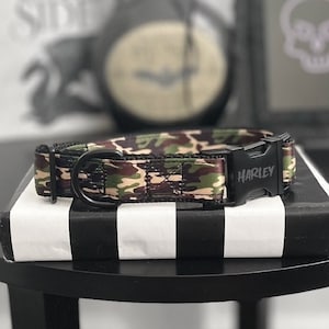 Bottomland camo dog collar store
