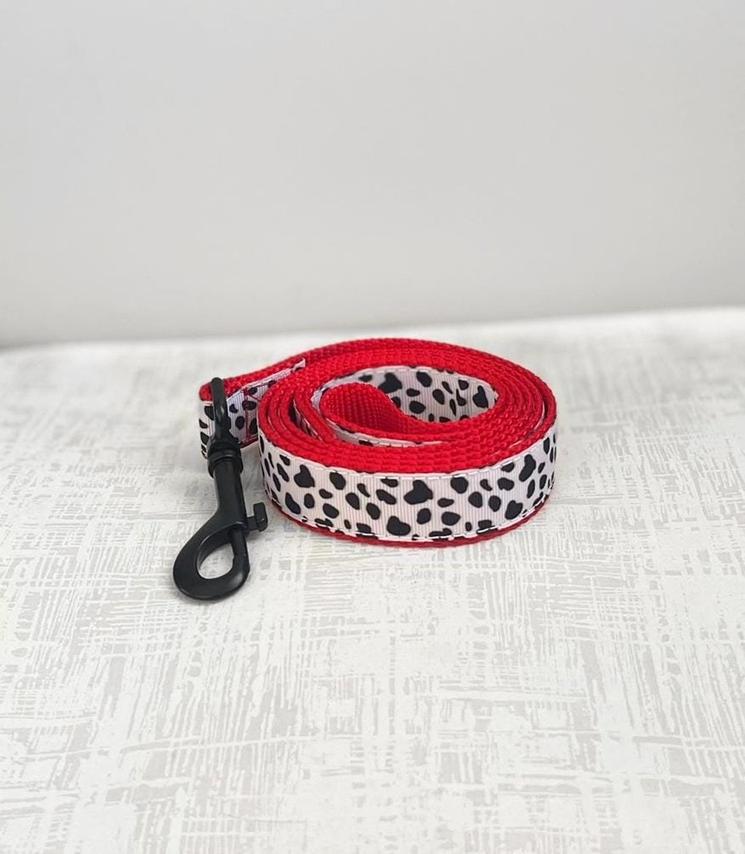 Buckle-Down Hundeleine Dalmatiner Design – 1,27 M Lang, 1,27 Cm Breit, Robust & Lizenziert