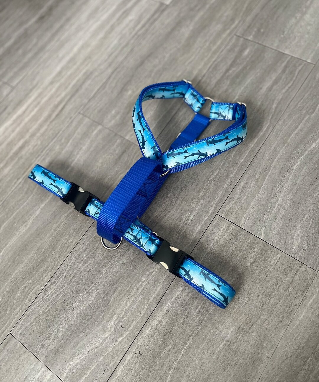 JAWS HARNESS Hammerhead Shark Dog Harness Adjustable Dog Harness With
