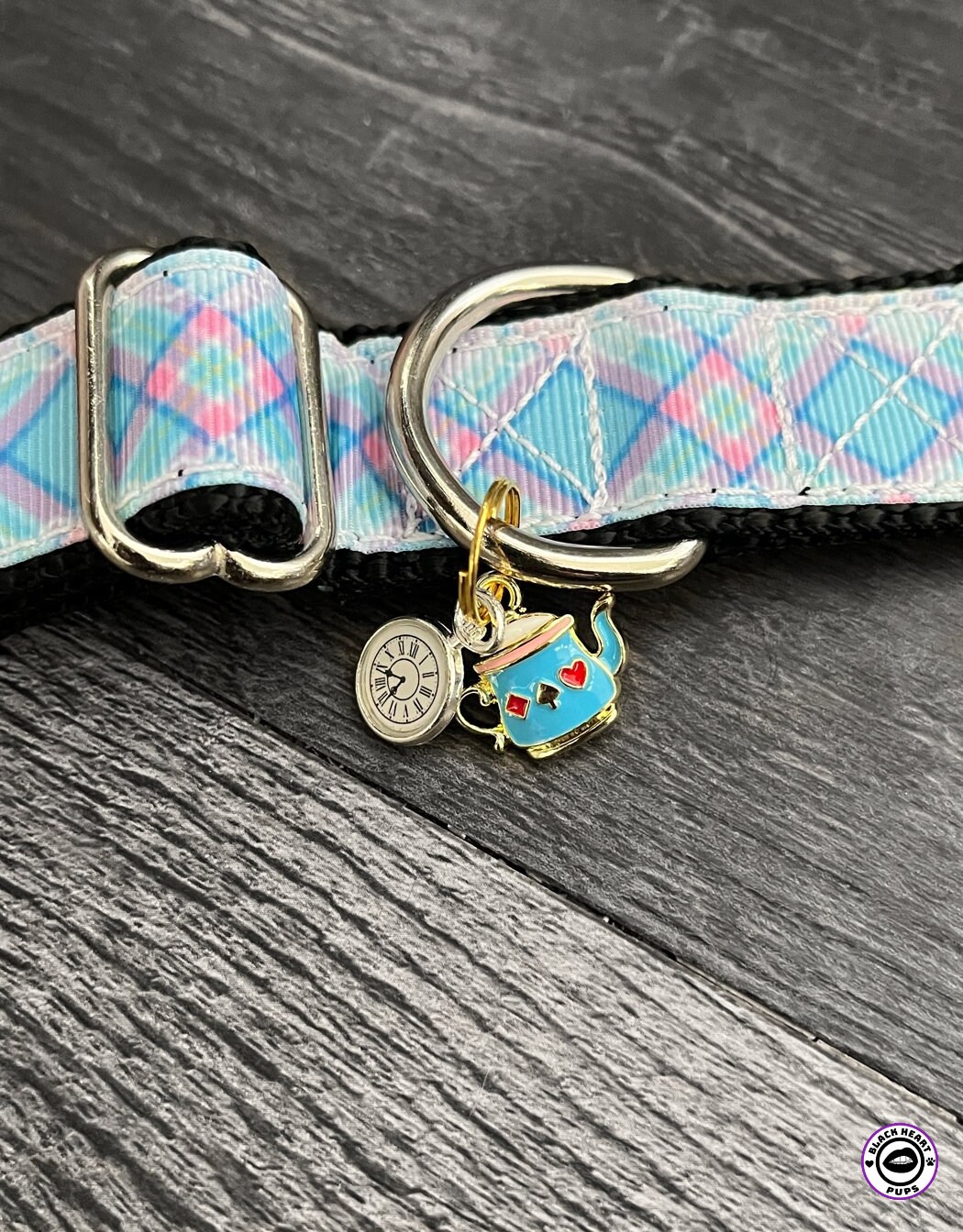 ALICE SET Alice in Wonderland Dog Collar and Leash Set Etsy