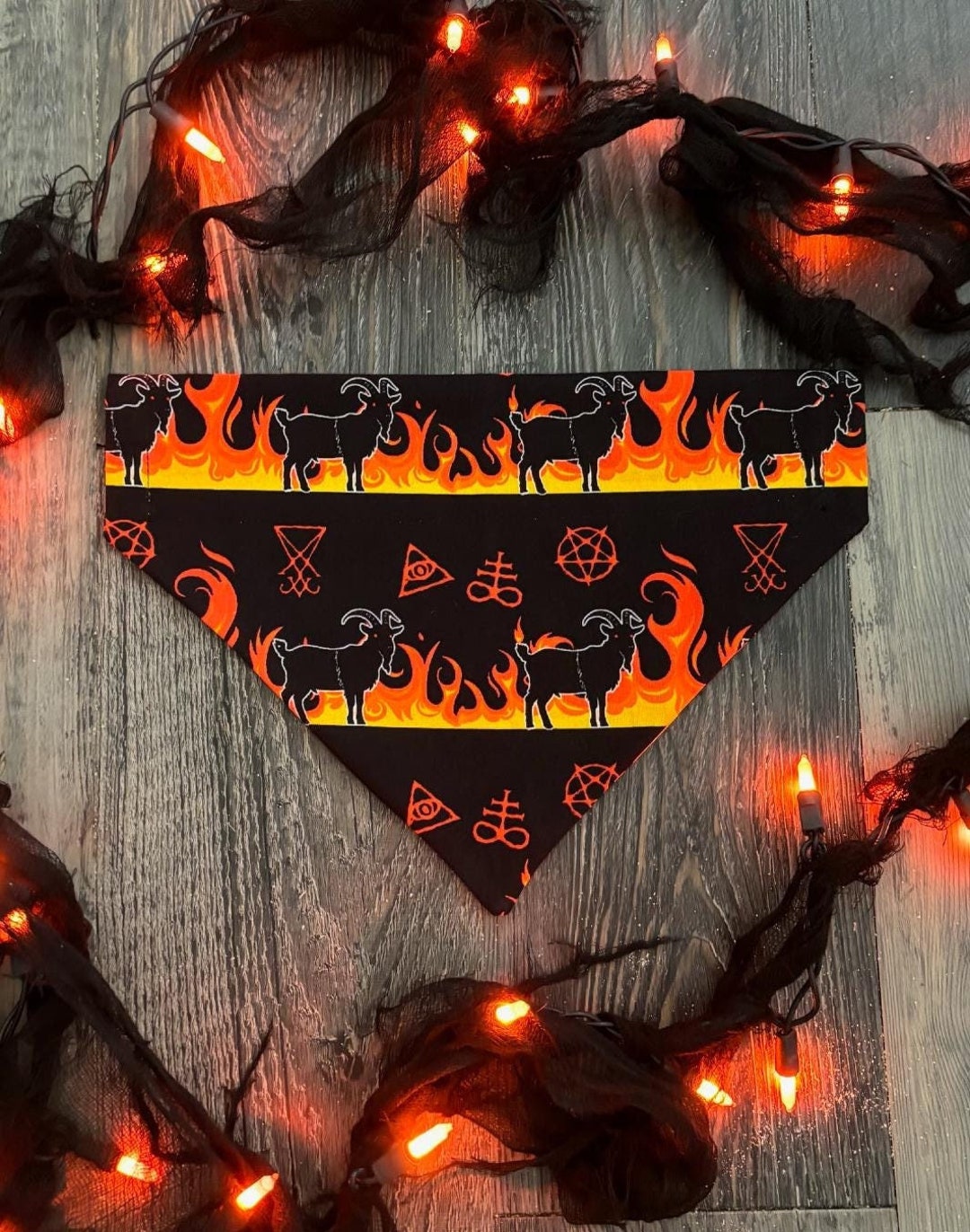 SHIDEN FW2025  BANDANA FLAME TIRE main image 1