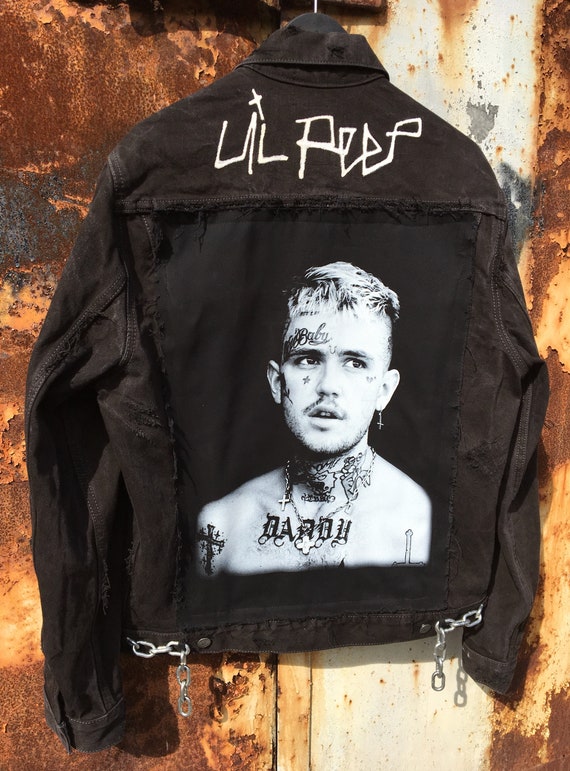 lil peep custom jeans