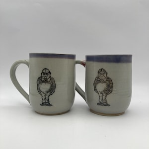Alice in Wonderland Tweedledee and Tweedledum Matching mug set