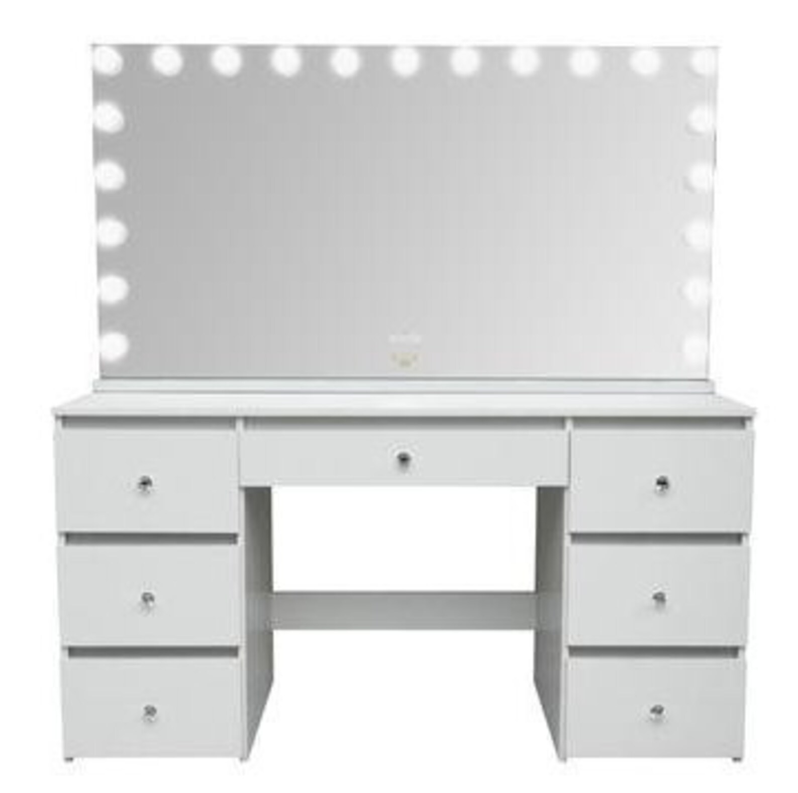 Hollywood Bluetooth Vanity Mirror and Desk 59 Inch. Etsy
