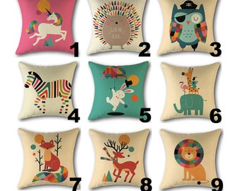 Personalized Custom Pillow case Mystery Flowers Custom bench cushion cover Custom throw pillow case Home living room nursery Decor