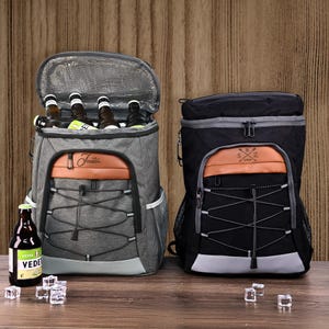 パーソナライズされたクーラーバックパック、カスタム断熱バッグ、ゴルフビールクーラー、ハイキングクーラーバックパック、ベストマンギフト、ドリンククーラーバッグ、彼へのギフト