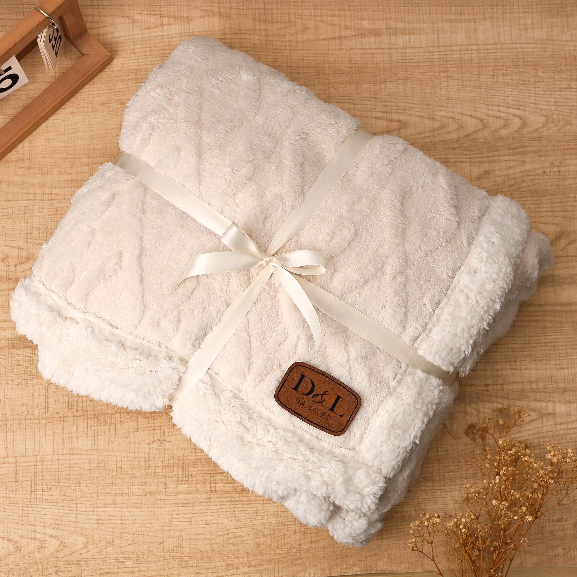 Embroidered blankets adult - Etsy 日本