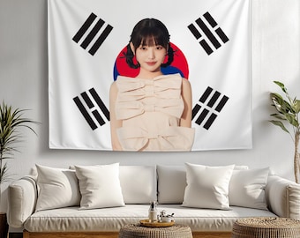 Custom Photo Tapestry, Personalized Polyester Wall Hanging, Bedroom Decor Backdrop