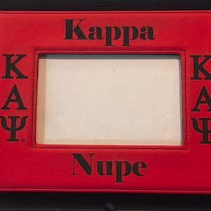Moldura Kappa Alpha Psi 4x6 feita pela KGH Jewelry