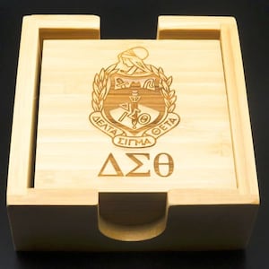 Delta Sigma Theta Coaster Set