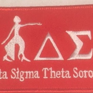 Delta Sigma Theta Luggage Tag