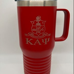 Kappa Alpha Psi - Polar Camel 20oz Vacuum Insulated Travel Mug (Made by KGH Jewelry)