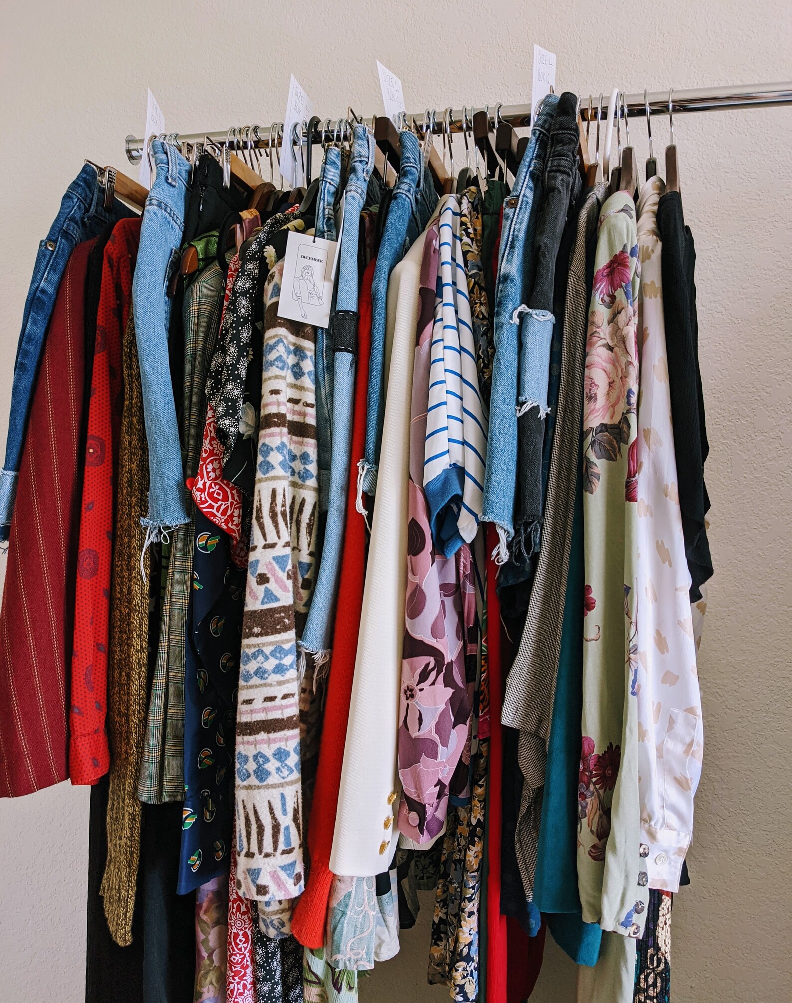 Women's Vintage Clothing Mystery Box 10 prendas vintage Etsy