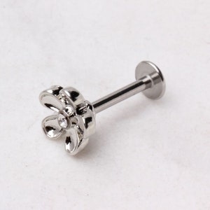 316L Stainless Steel Daisy Flower Labret