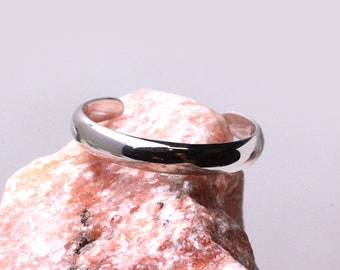 925 Sterling Silver Simple Band Toe Ring