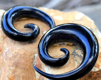 Organic Spiral Buffalo Horn Taper