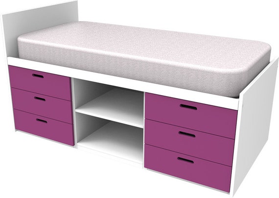 pink cabin bed