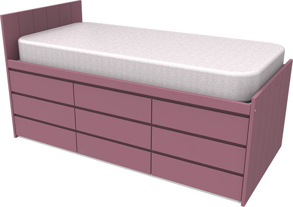 pink cabin bed