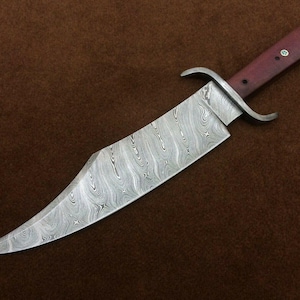 Juan Padillo Bowie knife , Custom Handmade Spring Steel Historical Bowie, Jim Bowie , Museum Replica, Premium Gift , Birthday Gift