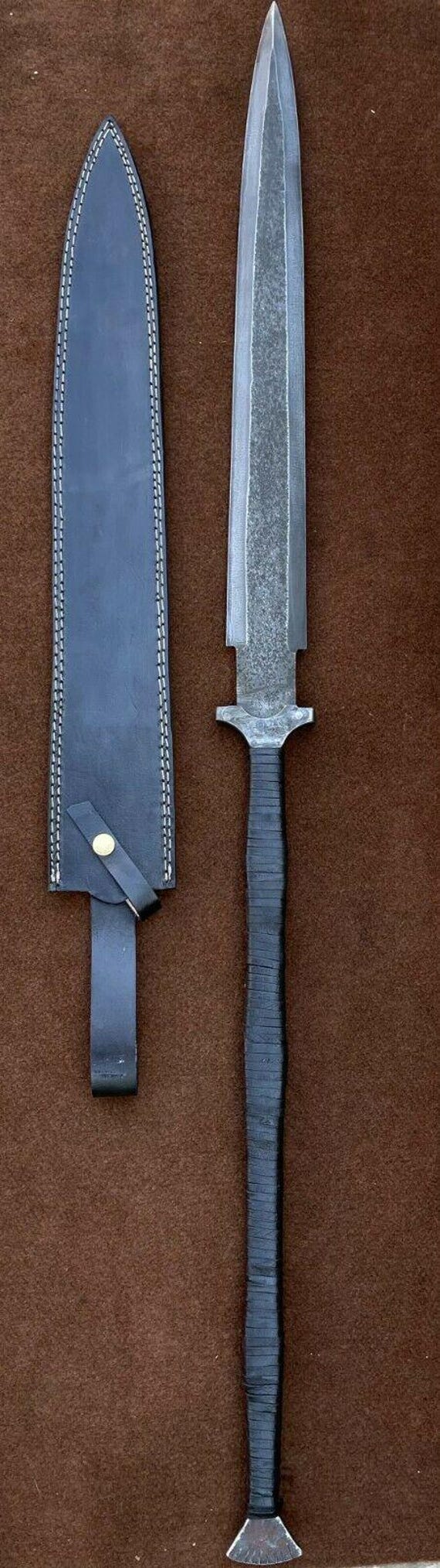 Handmade Spring Steel Spear Sword