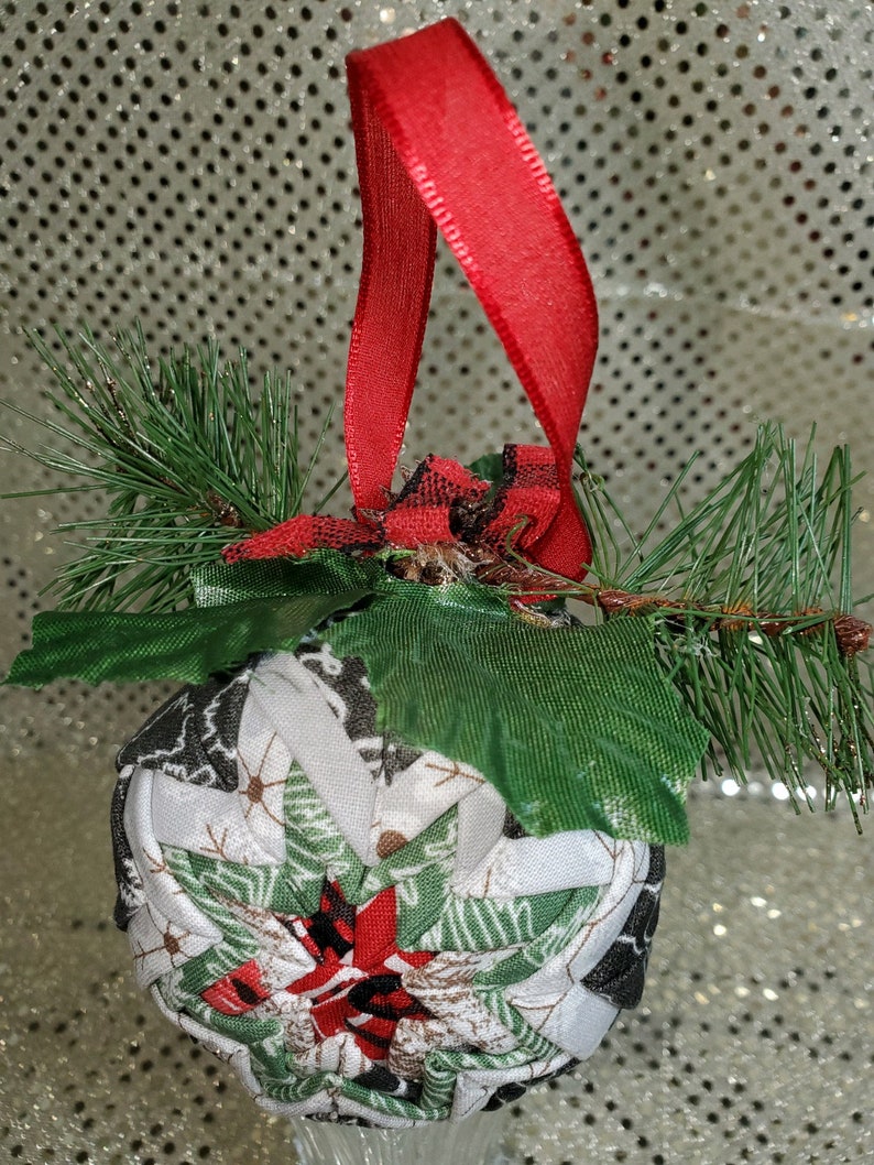 Christmas Tree Fabric Ornament