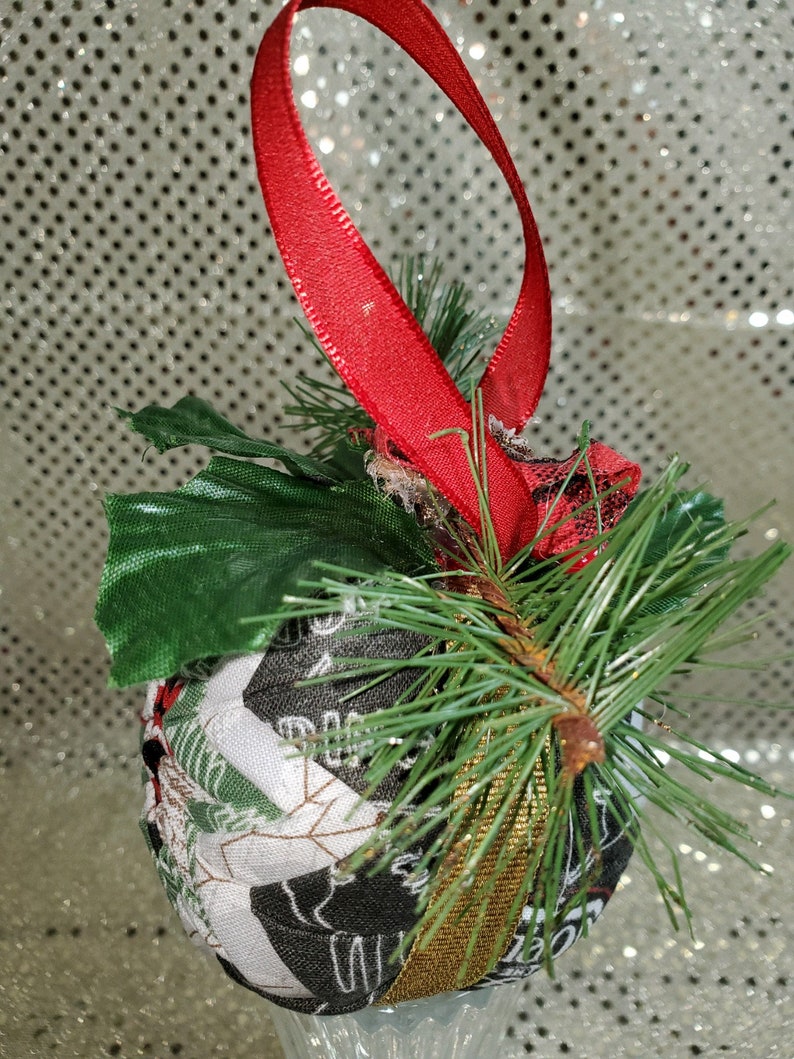 Christmas Tree Fabric Ornament