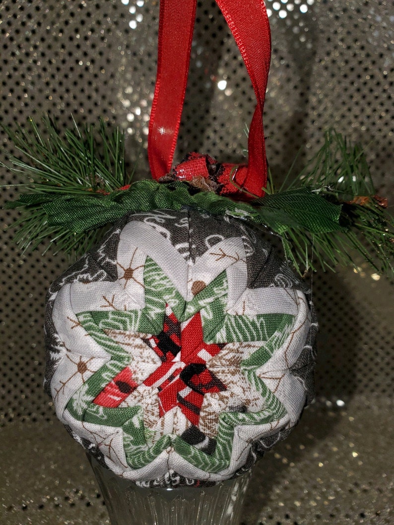 Christmas Tree Fabric Ornament