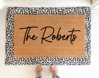 Custom door mat | Housewarming Gift | Wedding Gift | Custom Doormat | Personalized Doormat | Closing Gift | Welcome Front Door Mat